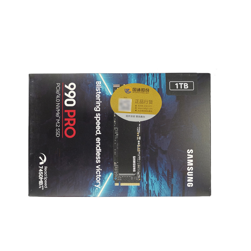 Samsung 990Pro 1T/2T Nvme Solid State Drive Pcie4.0 Notebook Desktop Computer Mz-V9P1T0Bw
