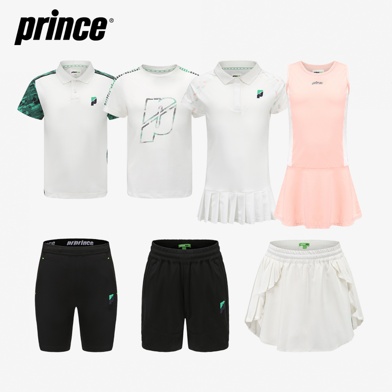 Prince Tennis Wear Tennis Pants Dress Short Skirt Shorts Boys and Girls Sportswear Sports Pants Skirt