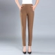 Quần legging nữ trung niên Quần nữ 40-50 tuổi mùa đông trung niên cộng với áo khoác ngoài bằng nhung làm dày quần áo của mẹ áo khoác nữ trung niên cao cấp