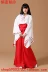 Trang phục cosplay anime Inuyasha Veganulaceae COS trang phục phù thủy Anime Tóc giả 屐 cung tên đạo cụ Cosplay