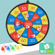 Children's high touch sports sticky ball dart board throwing and catching parent-child interactive indoor and outdoor sticky ball target