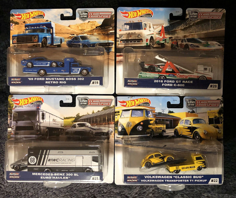 Hot Wheels Car Culture Transport Fleet Set 4 Models 2020 H