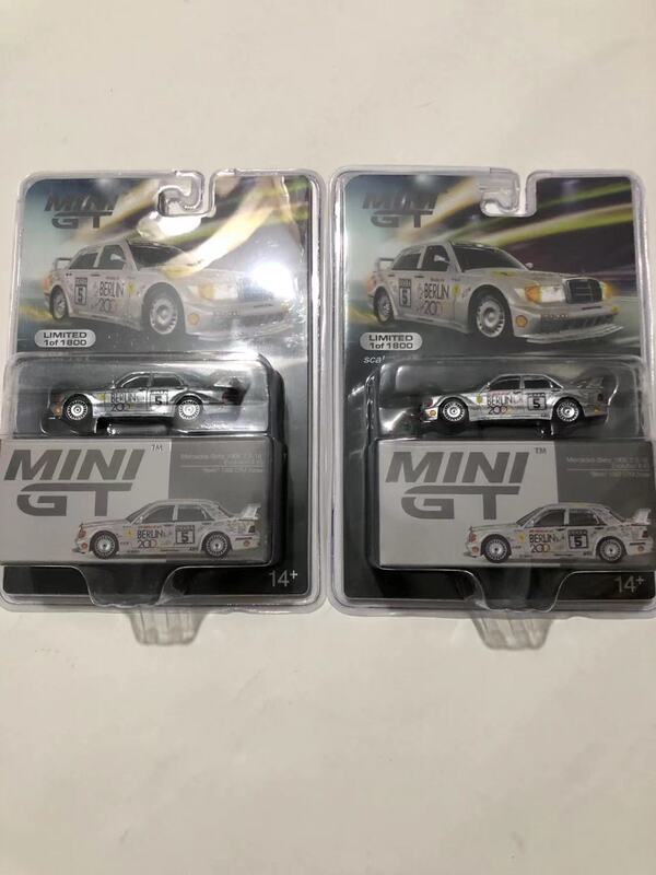 Mini Gt 1/64 Mercedes-Benz 190E 1992 Berlin Bear American Version Mijo 2021-196 K1361 Mini Gt 1/64 Mercedes-Benz 190E 1992 Berlin Bear American Version Mijo 2021-196 K1361