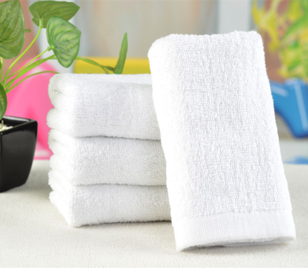 Pure Cotton White Towels for Foot Baths, Hotels, Beauty Salons, and Bath Centers, Special Face Towels and Thick Bath Towels with Free Shipping