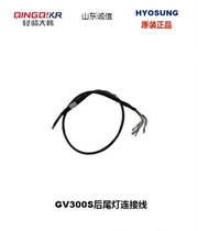 Light riding great Han Xiaosin GV300S QM300 QM300 QH300 tail light rear tail lamp assembly connecting line original plant