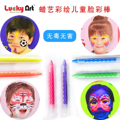 Окрашенные водонепроницаемые физиологичные пигментированные ручки для рисования для лица