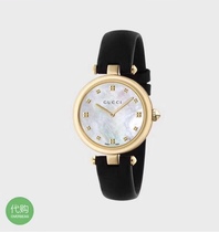 Gujia Hong Kong Jun Ji-hyun poster model genuine belt quartz waterproof fashion Valentines Day gift hollow mother-of-pearl