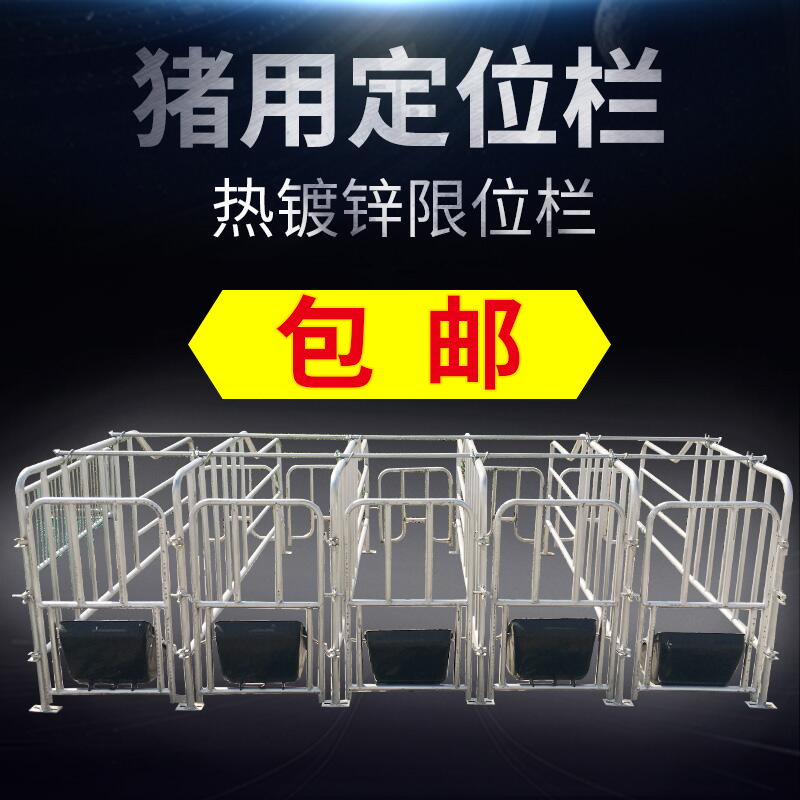 Pigs use positioning bar to raise sows to facilitate feeding sows delivery bed piglet nursery bed pig raising equipment pig farm equipment