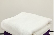 Cotton bath towel 55*85cm thick beauty bed large towel bath towel bath towel beauty salon turban White