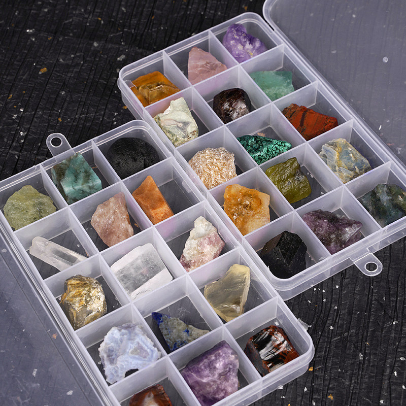 15 G Natural Ore Specimen Mineral Crystal Crystal Raw Stone Manau Stone Head Rock Children Kop Teaching Original Mine