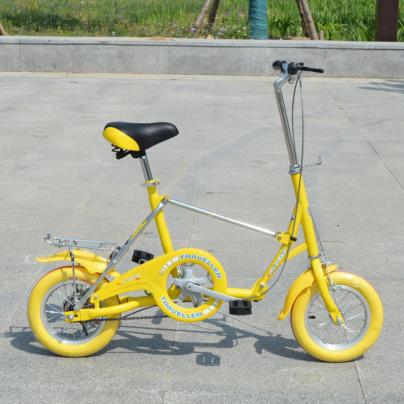 Authentic  Structure Bicycle Gogobike Folding Bike 12inch Folds in One Second, Super Easy to Carry