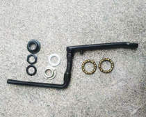 BMX BMX one-piece one-piece central axis roulette wheel