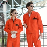 Мужской осенний износостойкий тканевый комбинезон, увеличенная толщина