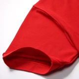 Летняя футболка с коротким рукавом для работы подходит для мужчин и женщин, летняя одежда, короткий рукав, делается под заказ