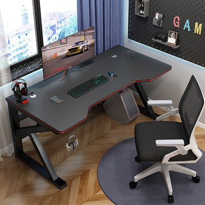Desktop computer desk home gaming table simple modern bedroom desk student game table simple desk table