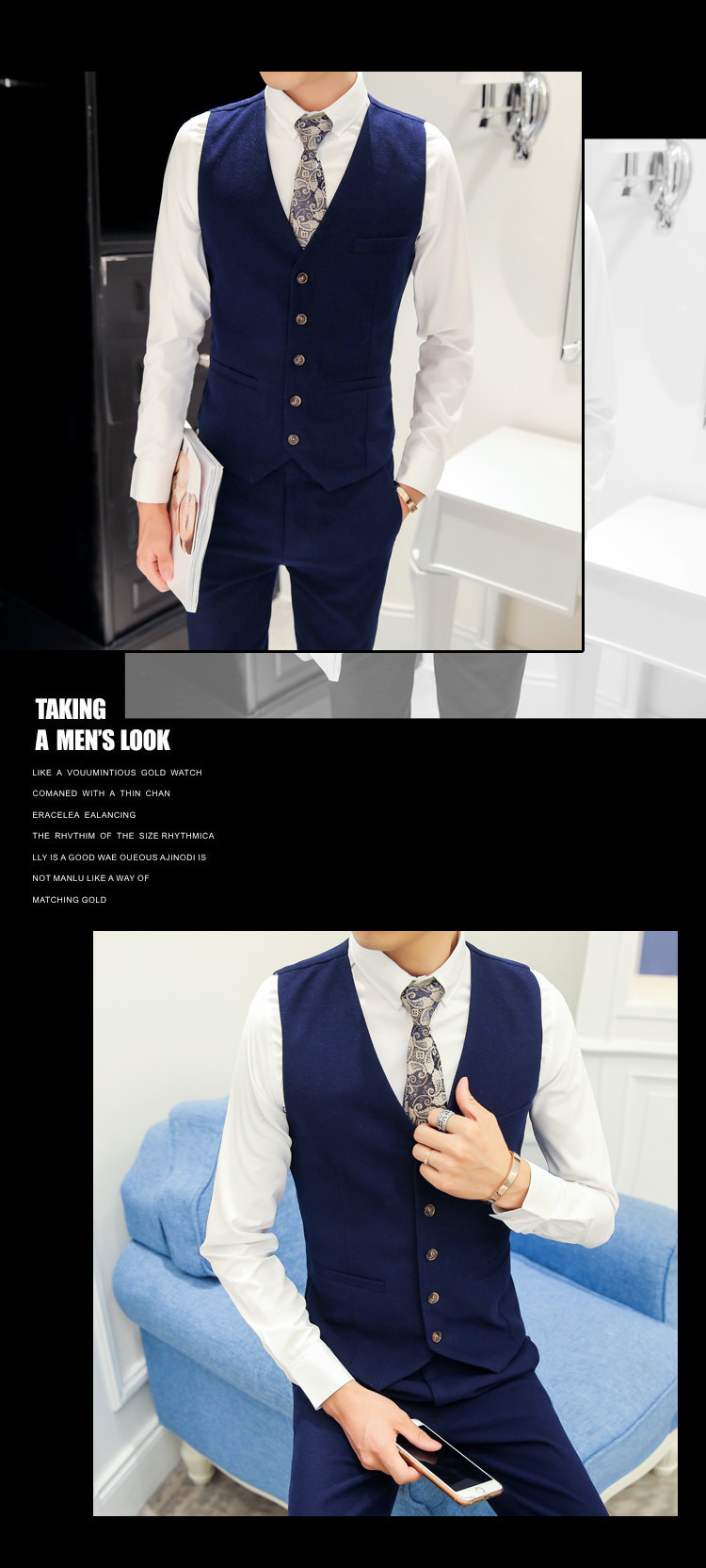 Costume homme pour Quatre saisons - Ref 1564855 Image 11