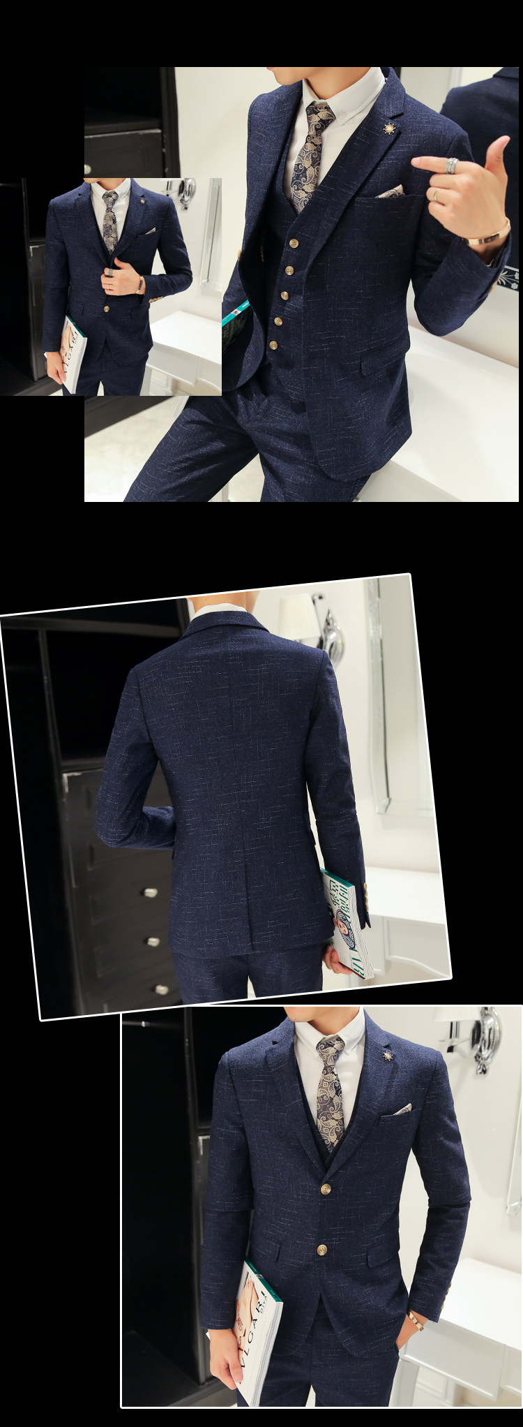 Costume homme pour Quatre saisons - Ref 1578566 Image 21