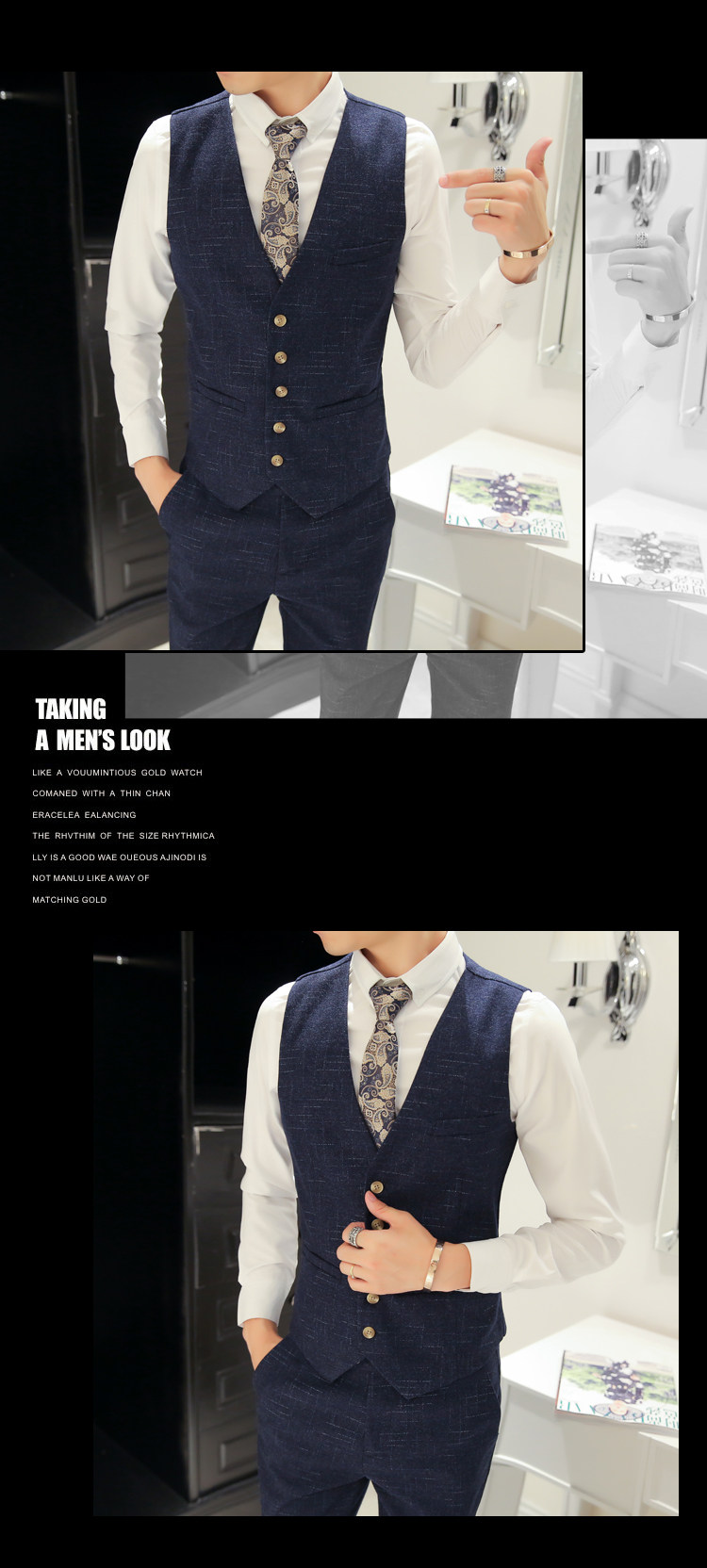 Costume homme pour Quatre saisons - Ref 1578566 Image 23