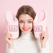 Three 88 Fold Original Beauty Girl Hearts Fairy ladies Home Shoe lovers indoor non-slip slippers warm shoes