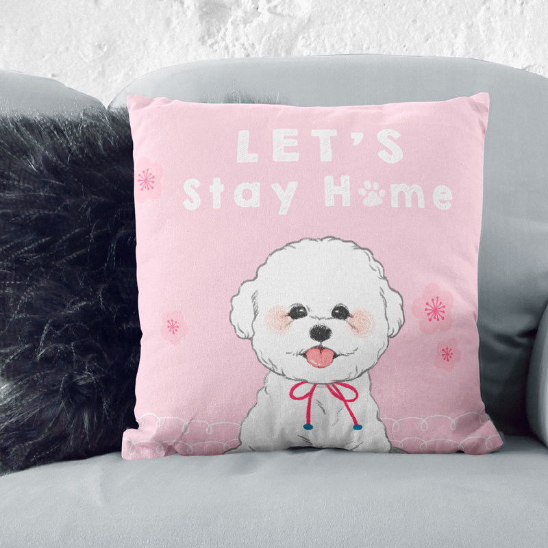 Strawberry Halfpond Original Dog Year Better Than Bear Handsome Chai Dog Comfort Cotton Linen Cushion Creative Gift Hug Pillow with Core