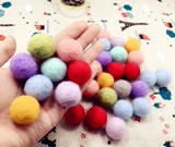 Шерстяной войлок, стеклянный цветочный магазин с аксессуарами, букет, DIY, 2см