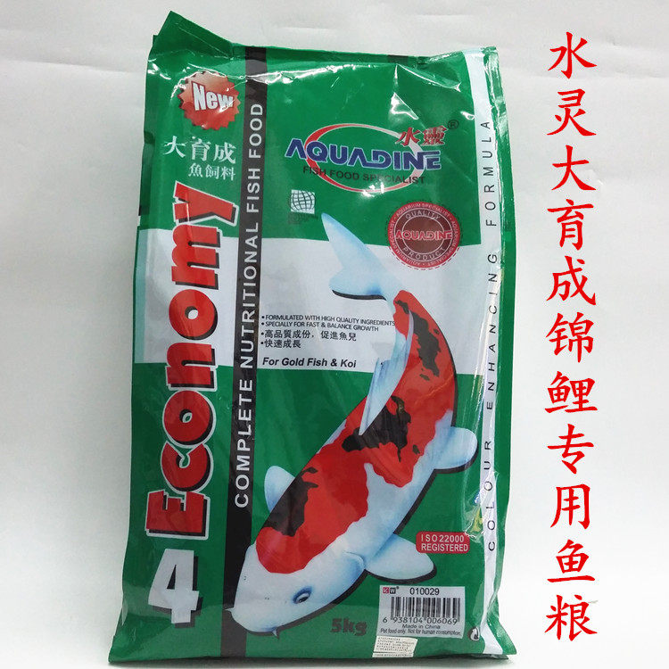 Water Lingjin Carp Special Fish Grain large Yukon Super Nutrient Germ Feed Blue Algae fish stock multi-red brocade carp food