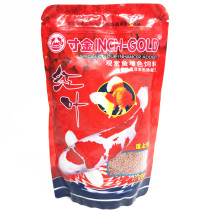 Inch Gold Red Leaf Ornamental Fish Feed Gold Fish Brocade Carp Grain Tropical Map Trick Rohan Fish Blood Parrot Fish Food Stock
