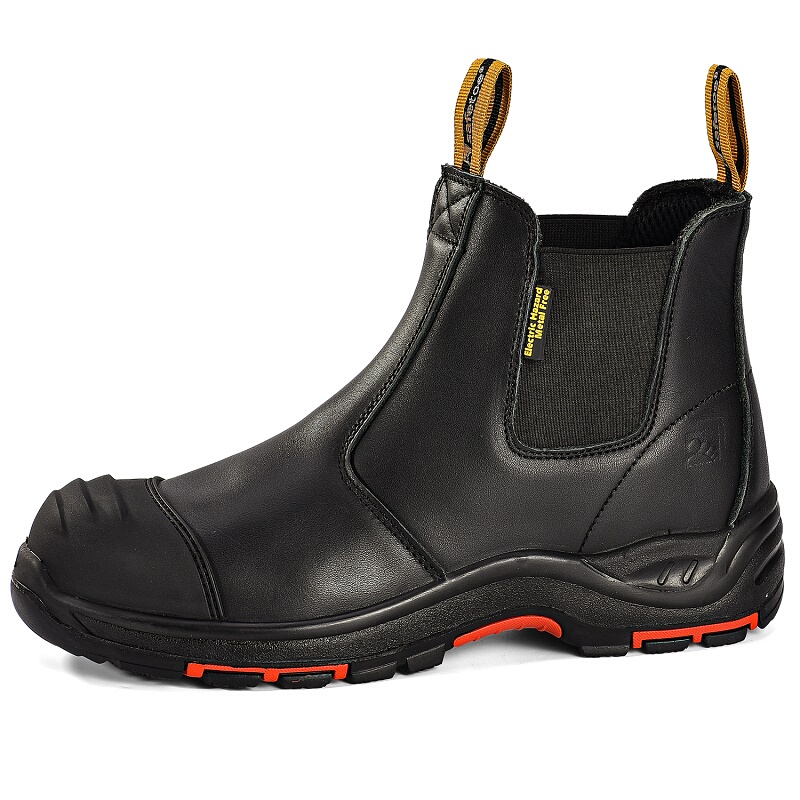Famous Brand Labor Protection Shoes, Plastic Steel Toe, Kevlar Sole, Anti-Smash and Anti-Puncture, Waterproof Treatment