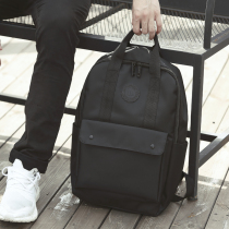 Japan-ROK Junior High School High School College Students Double Shoulder Bag Han Version Charging School Bag Men Fashion Trend College Wind Computer Backpack