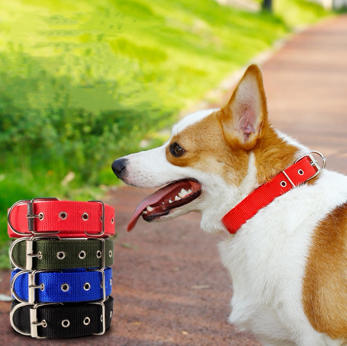 Pet Supplies Dog Collars Do Not Restrict Dog Neck Dog Leash Adjustable Dog Neck Sleeve Dog Rope Nylon Soft Leather Collar