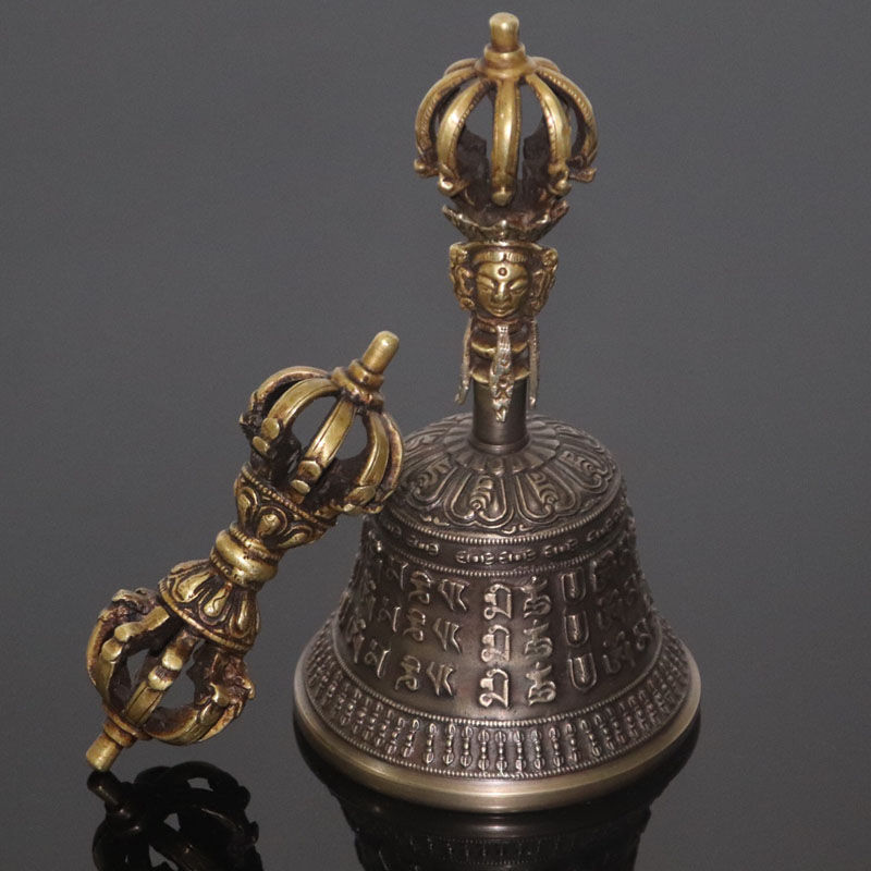 Nine shares of diamond bell pestle in Nepal hand - made nine cobalt fabric bell bell ringing sound