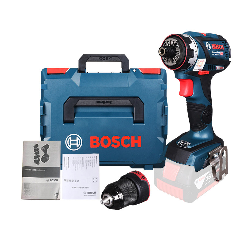 Bosch rechargeable electric drill home electric screwdriver Dr. lithium electric multi-function electric drill GSR18V-60FC