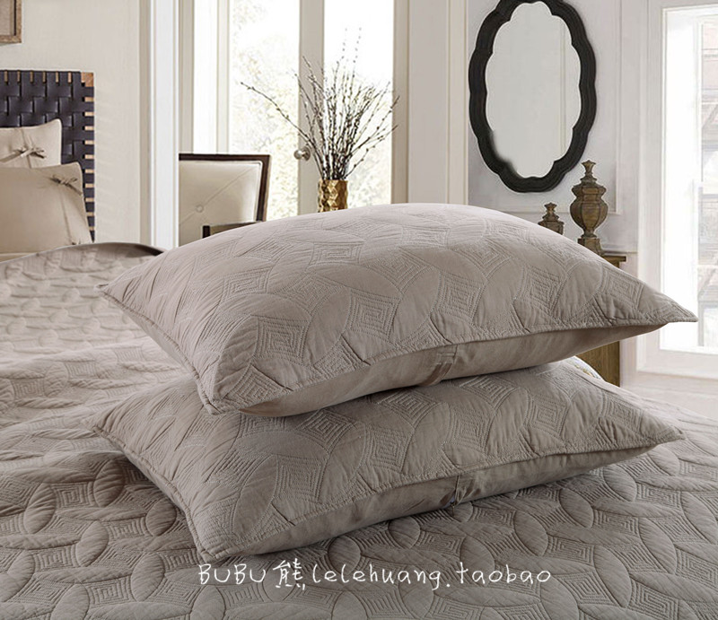 Xuất khẩu Châu Âu-phong cách cotton trải giường thêu quilting là ba mảnh chần bông giường đơn giản trải giường cotton điều hòa không khí