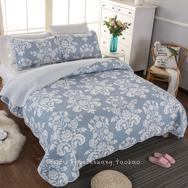 Xuất khẩu bông chần bằng giường bao gồm ba bộ chăn bông trải giường quilted mùa hè mát mẻ điều hòa không khí là bông- phong cách