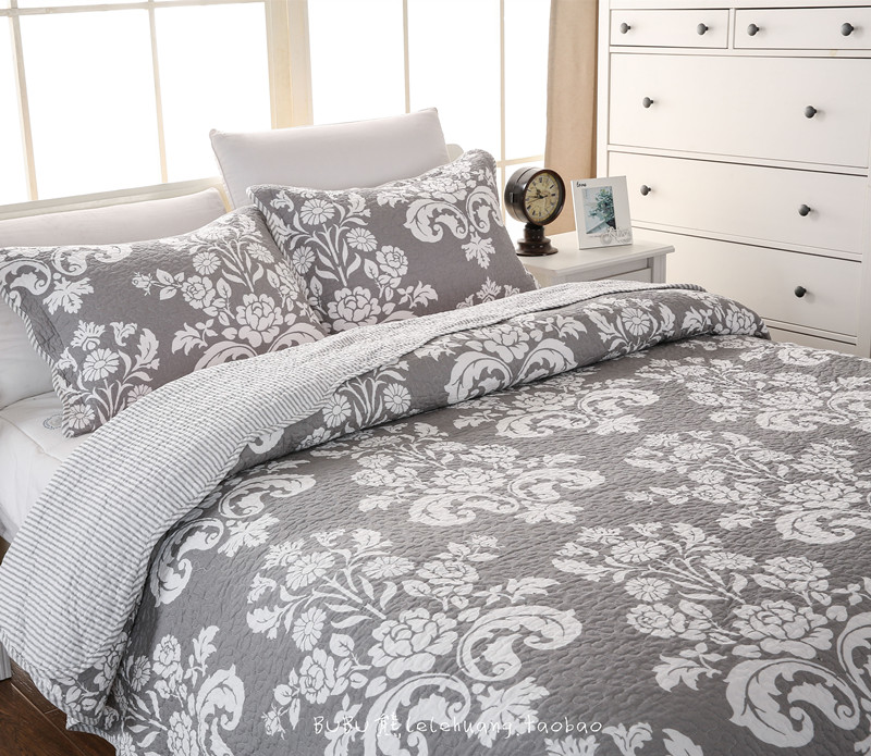 Xuất khẩu bông chần bằng giường bao gồm ba bộ chăn bông trải giường quilted mùa hè mát mẻ điều hòa không khí là bông- phong cách