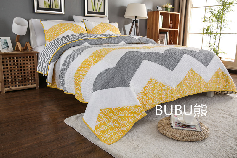 Bán chạy nhất chăn bông chất lượng cao đơn giản kiểu Mỹ là chăn ba lớp hai lớp đa chức năng là mùa hè mát mẻ ga giường everon