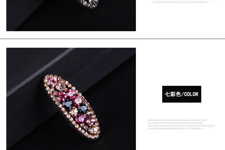 Hàn Quốc rhinestone bên clip clip clip nhập khẩu phụ kiện tóc nhỏ kẹp tóc Phiên bản Hàn Quốc của bangs clip pha lê kẹp tóc đầy kim cương từ clip - Phụ kiện tóc hộp kẹp tóc cho bé gái