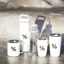 Arabica joint name ARABICA percent% stainless steel mug coffee cup accompanying cup