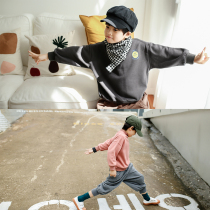 (Small size second kill area) Boys sweater overhead jacket plus velvet thickening code clearance clearance does not return