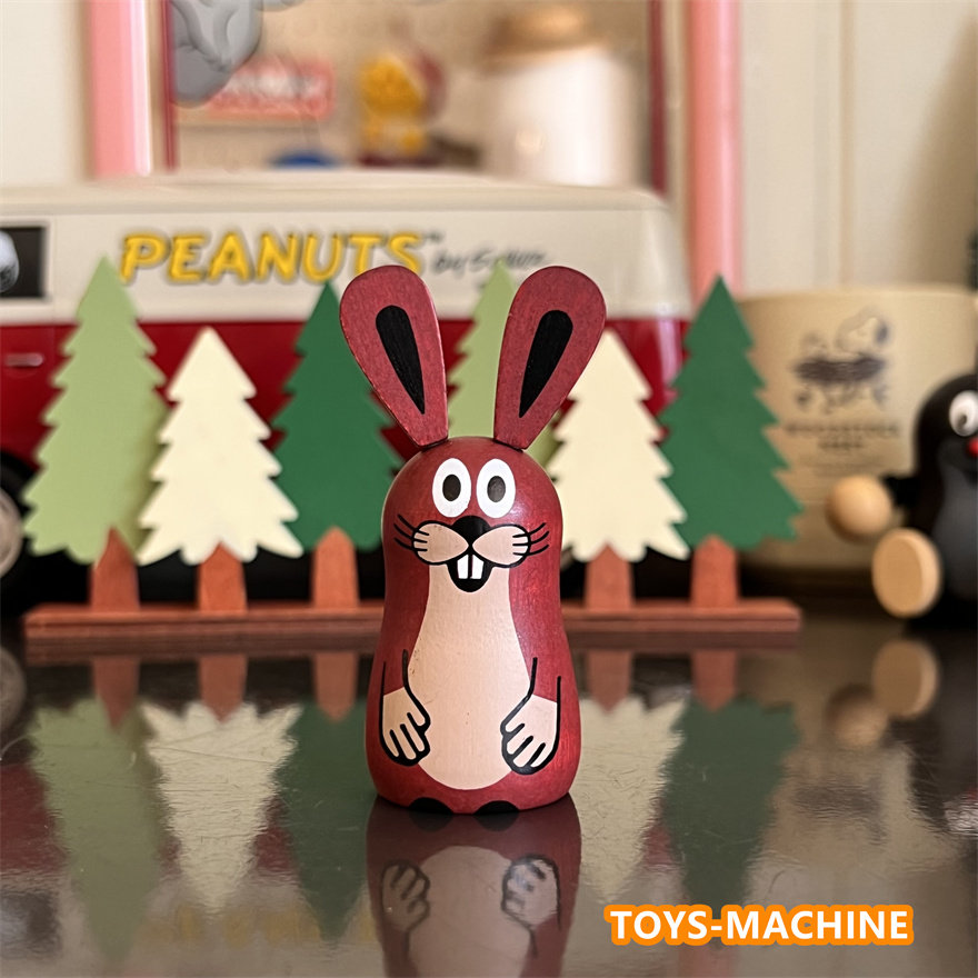 MOL0004 Czech repurchase mole story mole friend rabbit wooden refrigerator magnet