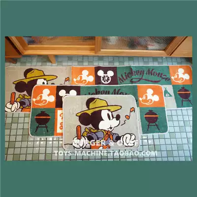 MAT0036 Day D M odd American retro camping series carpet mat doormat