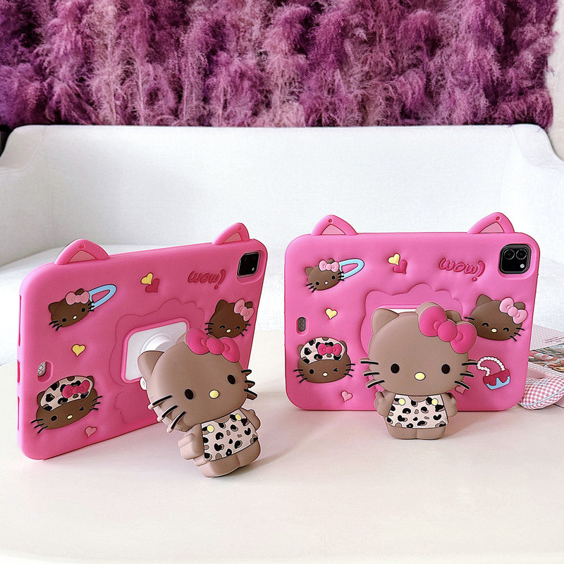 Folding Stand Kt Cat Suitable for iPad 12 Protective Case Air8 with Pen Slot 4 Mini5 Cartoon Apple 11inch Pro2025 Silicone 10Th Generation 9.7 Rotatable Air3 Anti-Fall Mini76 Tablet Case Folding Stand Kt Cat Suitable for iPad 12 Protective Case Air8 with Pen Slot 4 Mini5 Cartoon Apple 11inch Pro2025 Silicone 10Th Generation 9.7 Rotatable Air3 Anti-Fall Mini76 Tablet Case