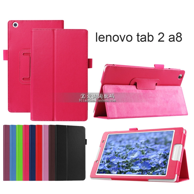 Lenovo Lenovo Tab2 A8-50F đựng máy tính bảng 8-inch vỏ bảo vệ mỏng bao da A8-50LC - Phụ kiện máy tính bảng