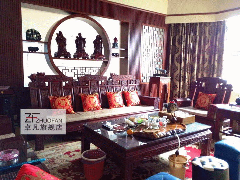 Gối sofa gỗ gụ kiểu Trung Quốc vỏ gối xe thắt lưng gối ghế lớn lưng giường cưới đệm lớn phong cách Trung Quốc gối tựa lưng ghế gỗ