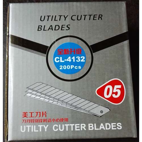 Chuangli large utility blade 0 5×18×100mm medium knife wallpaper wallpaper blade paper cutter