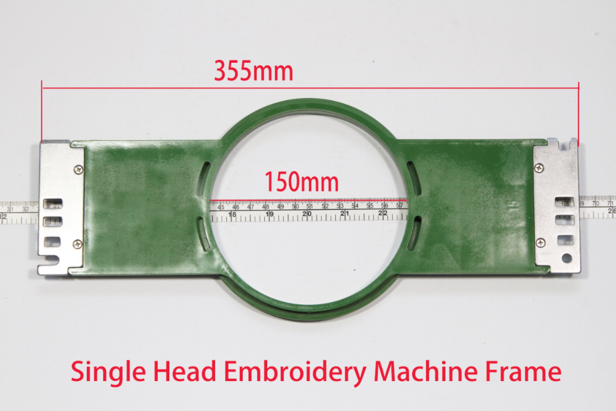 Special embroidered frame for 355MM cap embroidered single-head embroidery machine 150MM