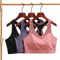 200 catty sports bra fixed cups big breasts for small running sports bra anti-shake and shock fat mm4XL