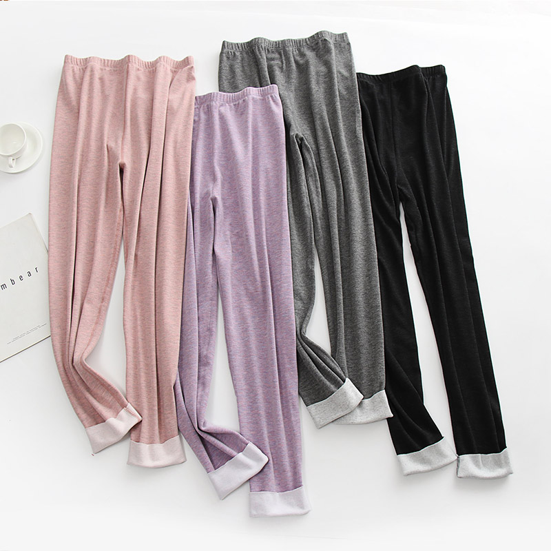 Large size lady sanitary pants warm inner lap pants Develvet cationic mill wool thickness high waist plus obesity mm200 catty winter
