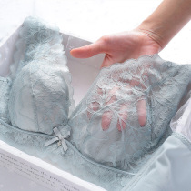 200 pounds of large chest small bra thin cotton cup with milk adjustment type large code underwear fat mm anti - drop