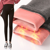 Tide mother pregnant women leggings autumn and winter wear large size autumn and winter plus velvet cotton pants autumn maternity pants autumn and winter clothes